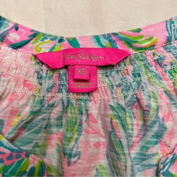 Lilly Pulitzer Essie Tank Top Unicorn Of The Sea Size Size XS - Picture 5 of 8